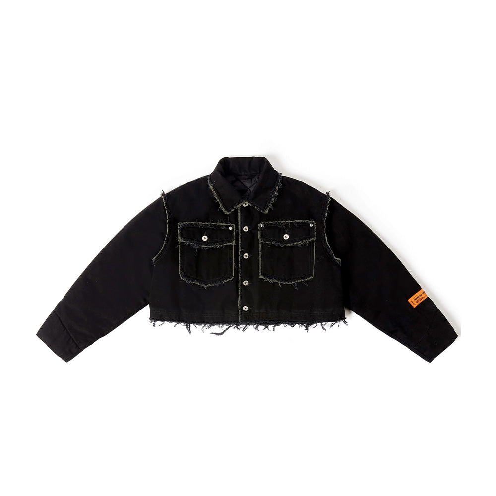 Heron preston hotsell denim jacket