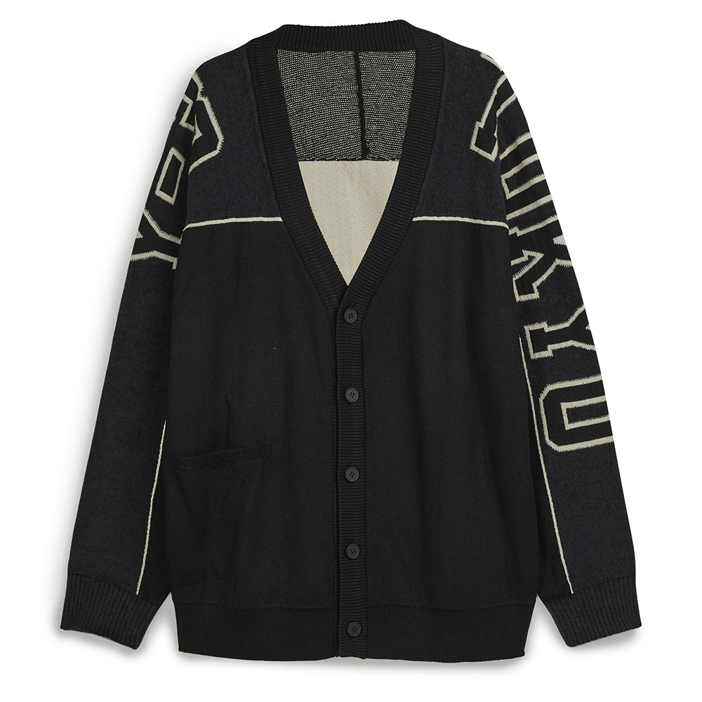 Y-3 GRAPHICS KNIT CARDIGAN (UNISEX)