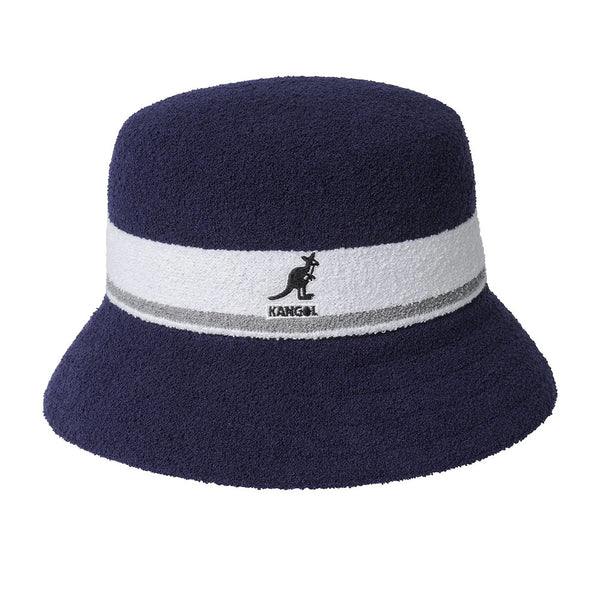 KANGOL BERMUDA STRIPE BUCKET