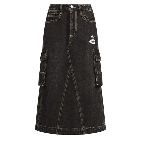 ADIDAS ORIGINALS RACING V-DAY DENIM SKIRT