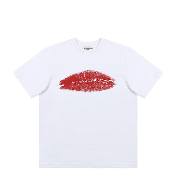 LESUGIATELIER UNISEX KISS GRAPHIC T-SHIRT