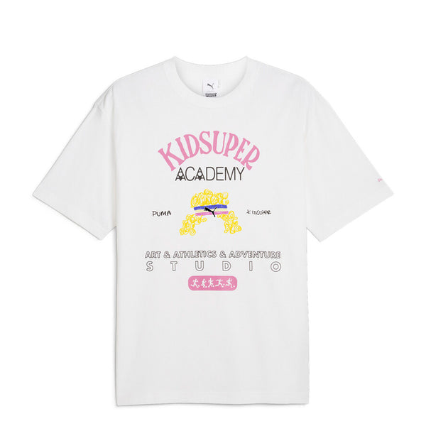 PUMA X KIDSUPER GRAPHIC TEE PUMA WHITE