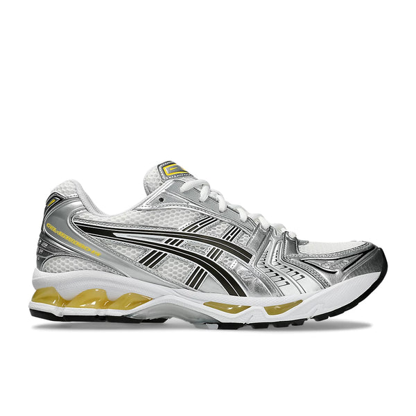 ASICS UNISEX GEL-KAYANO 14 WHITE / TAI CHI YELLOW