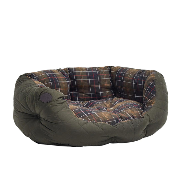 BARBOUR QUILTED DOG BED 30IN