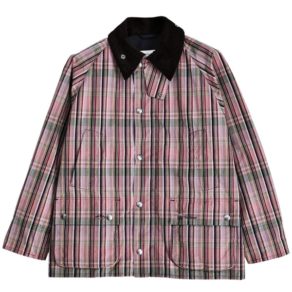 BARBOUR X NOAH MADRAS BEDALE CASUAL JACKET