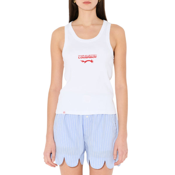 CHARLES JEFFREY LOVERBOY LOGO TANKTOP