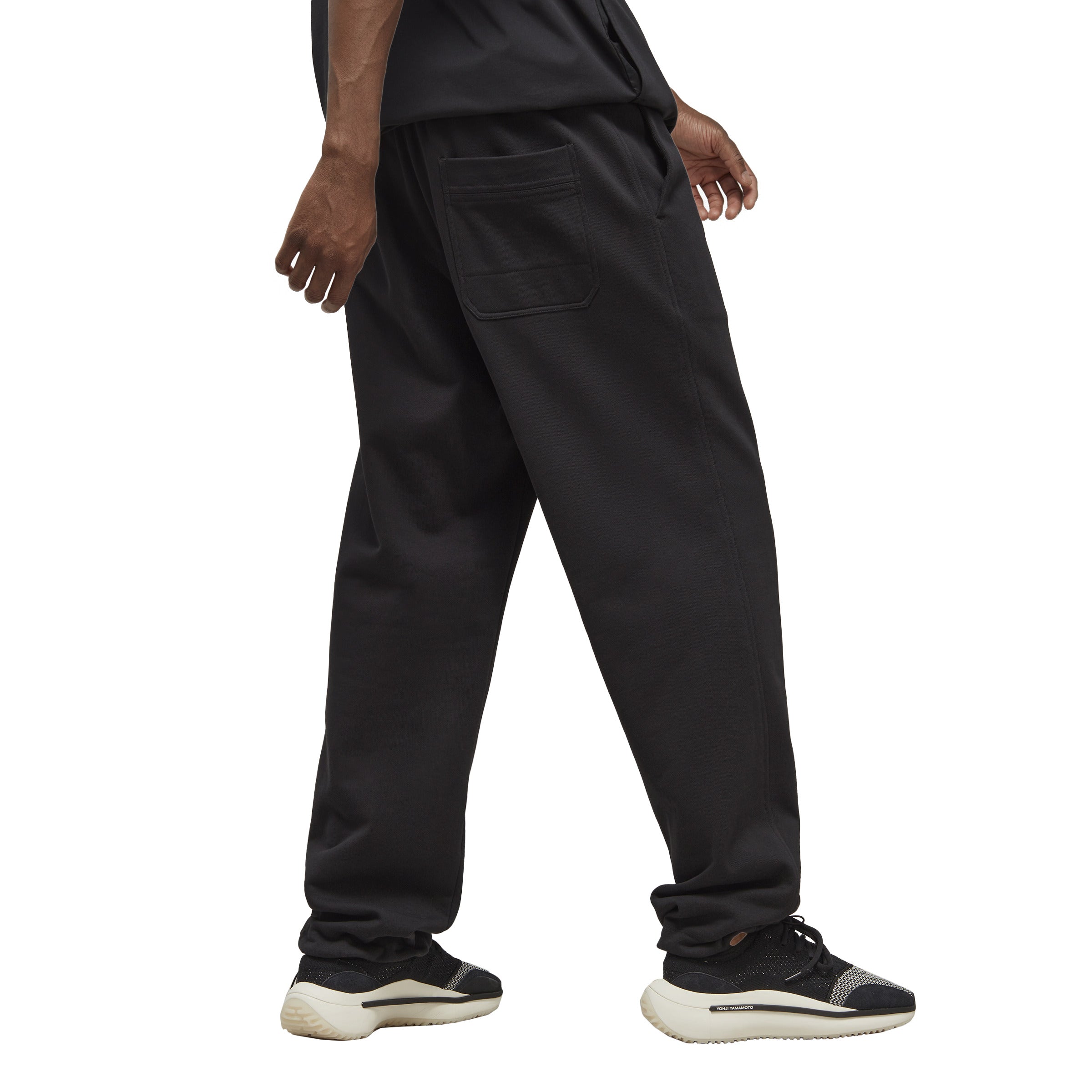 Y-3 ORGANIC COTTON TERRY STRAIGHT PANTS (MEN) – D-mop