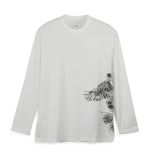 Y-3 GRAPHIC LONG SLEEVE TEE (UNISEX)