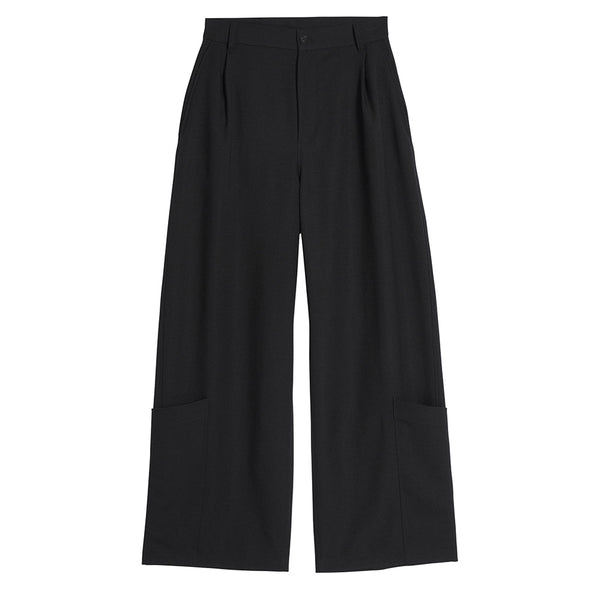 Y-3 SPORT UNIFORM WIDE LEG TROUSERS