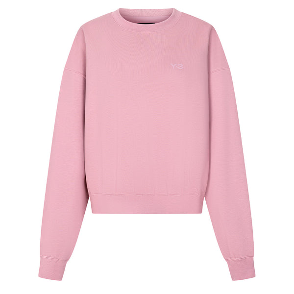 Y-3 BRUSHED TERRY BOXY CREW SWEATSHIRT