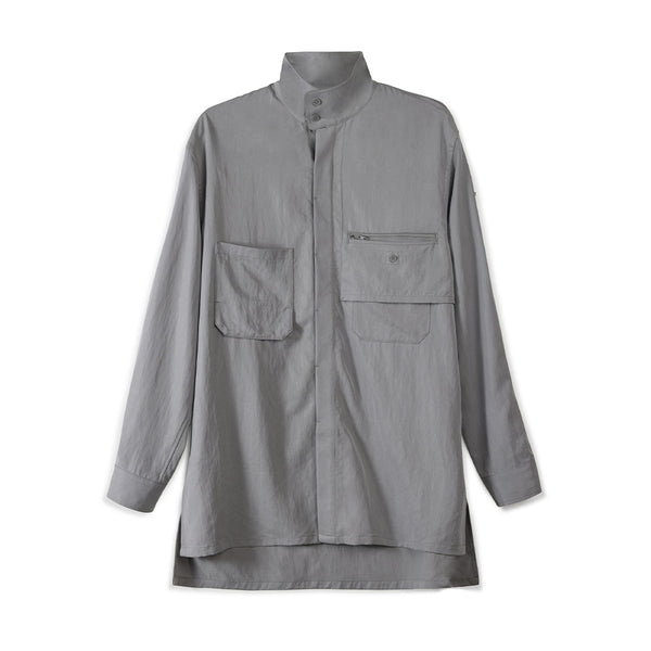 Y-3 WASHED TWILL OVERSHIRT (MEN)