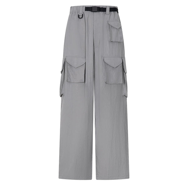 Y-3 WASHED TWILL CARGO TROUSERS (MEN)