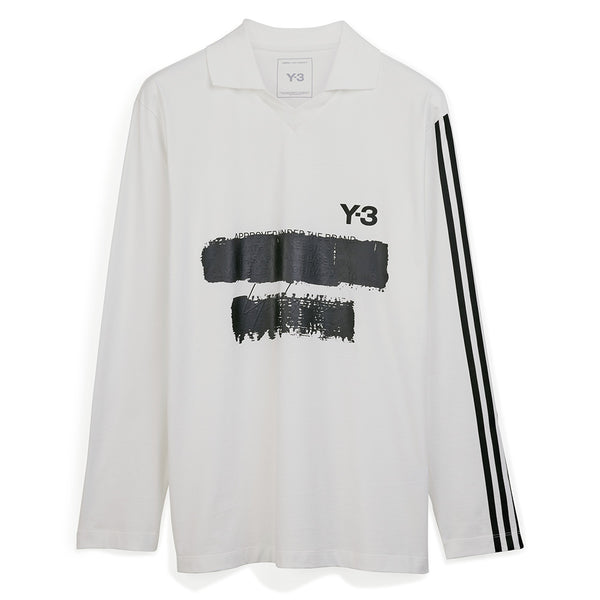 Y-3 GRAPHIC LOGO LONG SLEEVE TEE