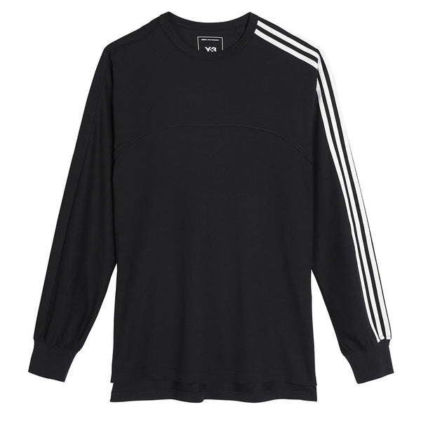 Y-3 3-STRIPES LONG SLEEVE TEE