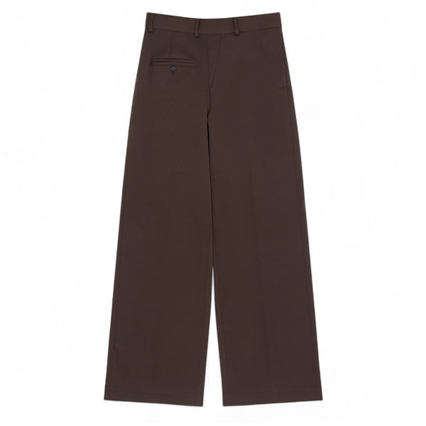 MM6 MAISON MARGIELA TWIST WOOL BLEND TROUSERS