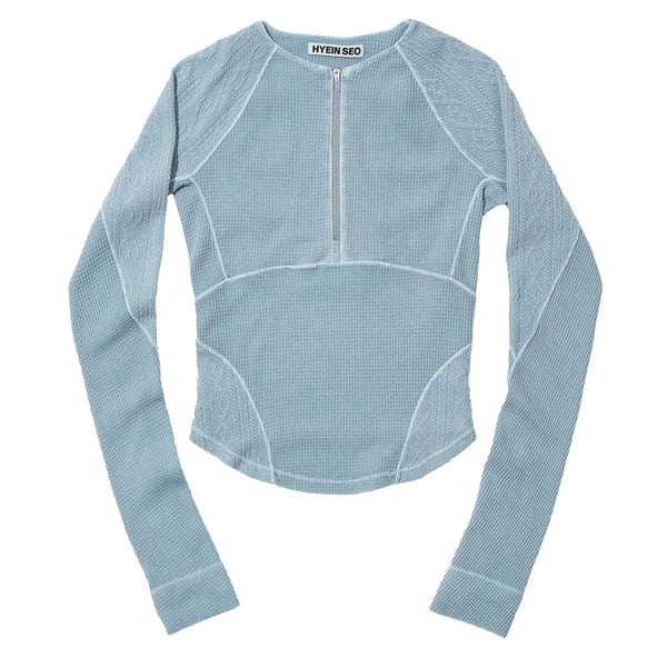 HYEIN SEO HALF-ZIP RAGLAN