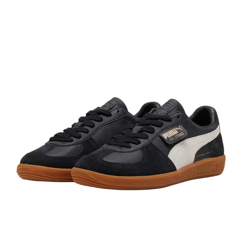 Compra Puma Palermo Lth. puma black/feather gray/gum Sneakers en SNIPES