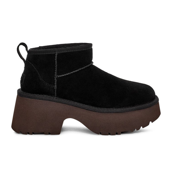 UGG WOMEN'S CLASSIC ULTRA MINI NEW HEIGHTS / BLACK