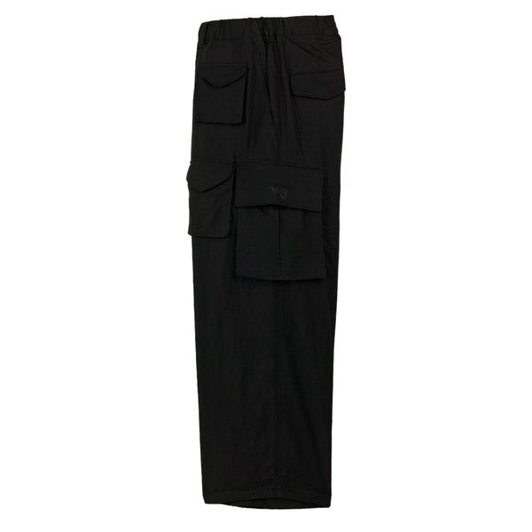 Y-3 WASHED TWILL CARGO TROUSERS (MEN)