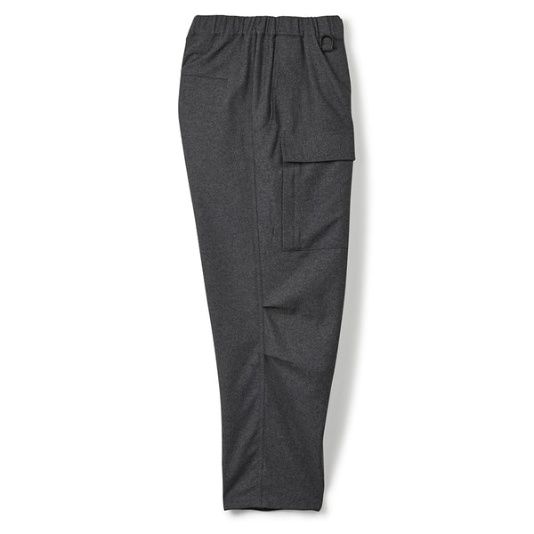 Y-3 WOOL FLANNEL CARGO JOGGERS