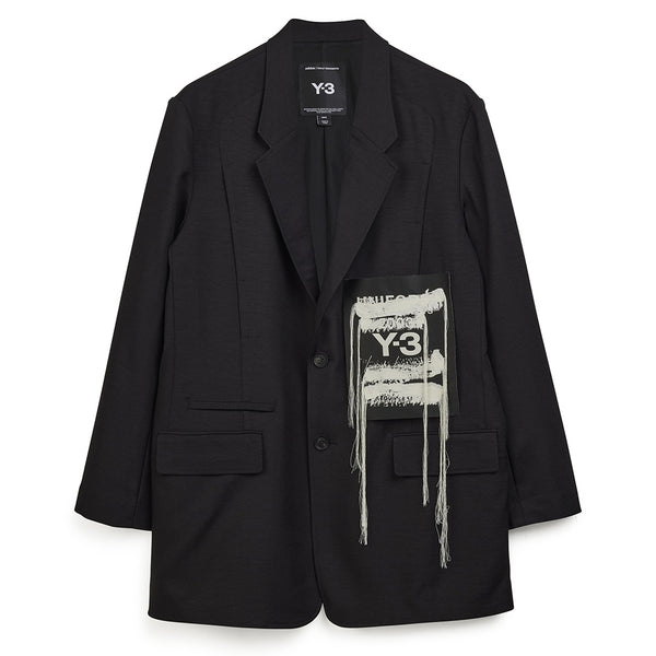 Y-3 SPORT UNIFORM PATCH BLAZER