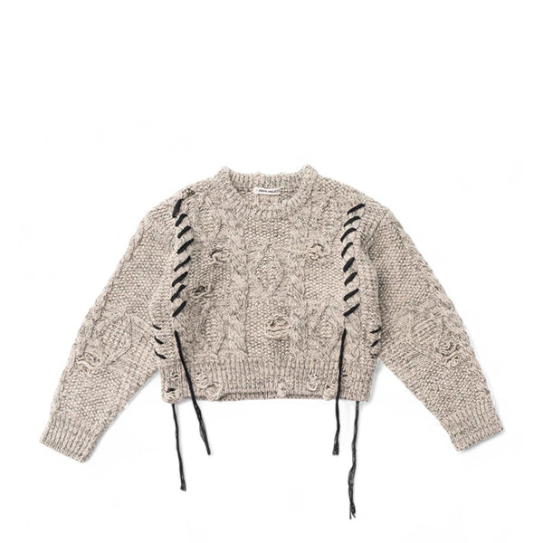 PRANK PROJECT VINTAGE CABLE SHORT KNIT