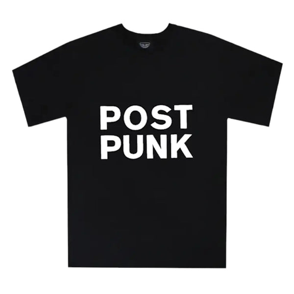 UNDERGROUND POST PUNK T-SHIRT - HALFMOON - BLACK