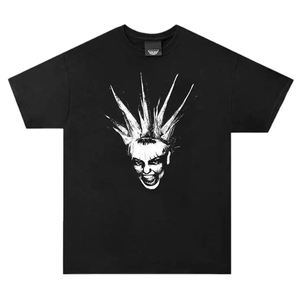 UNDERGROUND HALFMOON T-SHIRT - SPIKE - BLACK